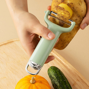 Multi-Functional Peeler Fruit Planer Apple Scraper Melon Planer Kitchen Potato Household Vegetable Scraper Knife Knife