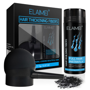 ELAIMEI Hair Fiber Powder suit Hair Repair Spray Hair Powder Instantly Thick and Fast Growth