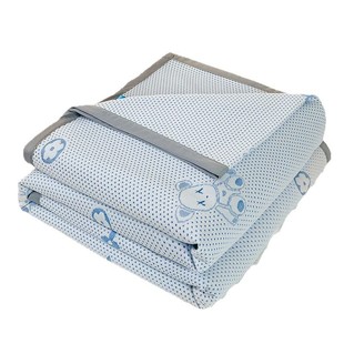 New Class A Waffle Ice Bean Knitted Cotton Summer Cool Quilt Three-piece Set Student Dormitory Summer Quilt Air-conditioning Quilt Thin Quilt