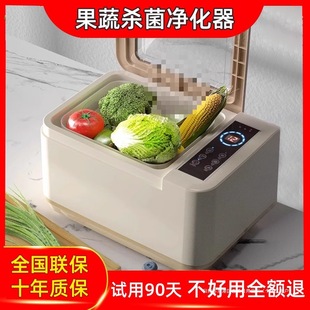 Fruit and vegetable purifier automatic disinfection machine household meat fruit and vegetable cleaning machine ozone washing vegetables to remove pesticide residues