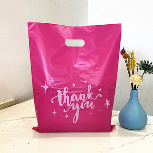 Спот внешней торговли новый новый THANKYOU пластиковая сумка для одежды упаковка подарочные пакеты оптом 100 шт