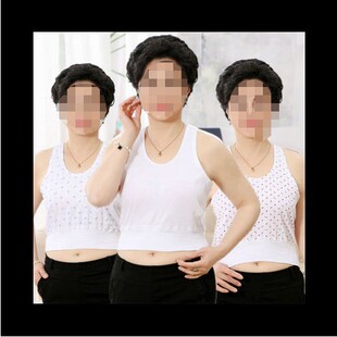 A20/3.99 Wholesale Summer Women's Cotton Vest Loose Wife Shirt Sweatshirt Middle-aged and Elderly Sweatshirt Bra Vest