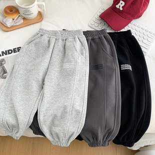 Men's and Women's Sweatpants 2025 New Spring and Autumn Children's Baby Casual Sports Pants Western Style Korean Loose Pants