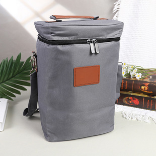 Lunch bag Красное вино Теплоизоляция 4 бутылки Вино Холодный ледяной пакет на открытом воздухе Пакет для пикника Picnic bag