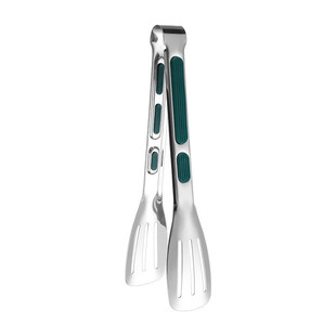 Three-wire clip stainless steel food clip kitchen barbecue food clip steak barbecue fried fish bread clip buffet clip