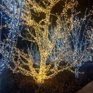 led engineering lighting lamp rattan ball lamp string Park landscape shopping mall hotel outdoor engineering lighting decorative colored lamp