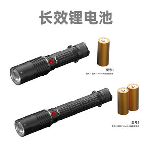 Highlight zoom P70 diving flashlight IPX8 waterproof magnetic control button underwater operation floating diving driving sea 26650