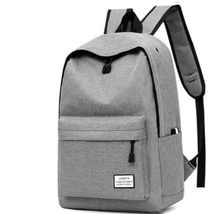 Student Schoolbag Backpack Oxford Cloth Travel Schoolbag Waterproof Large Capacity Lackup Black Backpack Retro Backpack