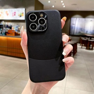 Кожаный чехол Kunlun Su подходит для iPhone 13 14 15Promax, чехол для телефона, оригинальный цвет машины, 14Pro, аппаратный чехол