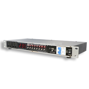 Factory wholesale SR-828 LCD display air switch 8+2 way timing sequencer stage high power supply control