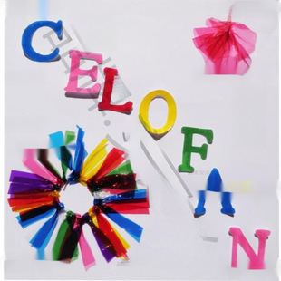 Handmade DIY material transparent color cellophane Mid-Autumn Festival color kindergarten handmade lantern paper