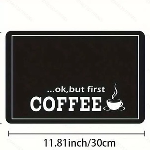 Temu coffee coffee кухонные диатомовые грязевые слитные коврики