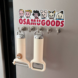 Kitchen Magnetic Hook Magnet Refrigerator Side Entrance Door Magnetic Hook Magnet No Drilling Household Use