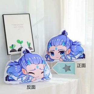 New Guoman Nazha Ao C Double-sided Expression Pillow Doll Cute High Color Value Secondary Pillow Wholesale