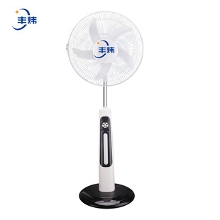 Hot sale 16 inch 18 inch solar fan remote charging floor fan