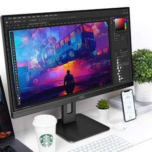 AOC U32P2C 4K Ultra HD LCD Display Screen Business Office Rotary Lifting 65W