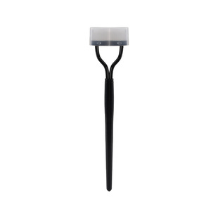 Medo ABS black lotus root powder color steel needle eyebrow comb folding open fly leg false eyelash eyebrow comb stainless steel eyelash comb
