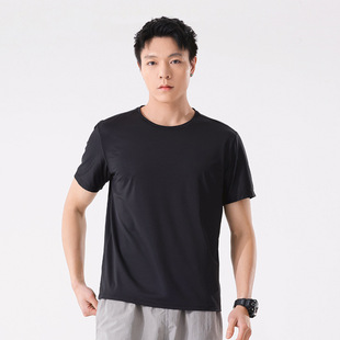 25 Summer Quick-drying T-shirt Men's Loose Breathable Sweat-wicking Quick-drying Short-sleeved T-shirt Women's Breathable T-shirt Base Shirt Disang Cotton
