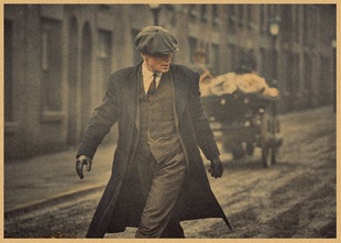 Кровавый гангстер Peaky Blinders фильм постер ретро крафт-бумага декоративная настенная роспись фреска 325