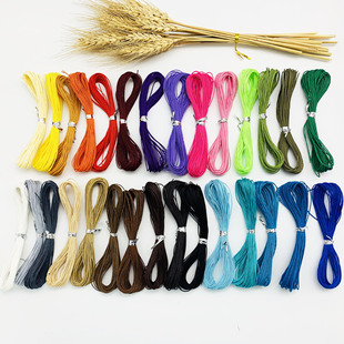 30 color 35 color 40 color 28 color 1MM Taiwan wax line 10 meters/tie bracelet rope jewelry accessories processing