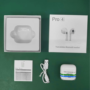 Huaqiangbei четвертого поколения Pro4 Jie TWS True беспроводная Bluetooth-гарнитура Pro6 большая мощность трансграничная 2025 новая