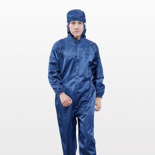 Anti-static workwear spray paint jumpsuit hooded dust-proof clothing dust-free factory workshop dust-proof clothing food factory overalls