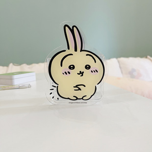 in stock Japanese chiikawa Jiyika Wow Limited Cute Usaki Small Eight Acrylic Pen Case