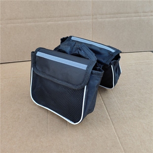 Bicycle Riding Equipment Front Beam Bag Shangguan Bag Saddle Bag Double Satchel Factory