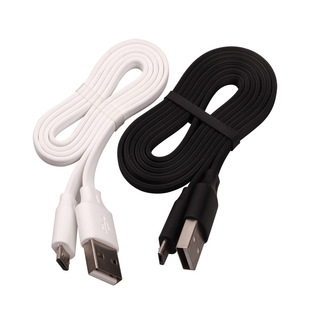 Оптовая Продажа с фабрики Высококачественная линия лапши TPE USB-линия зарядки V8 Линия микроданных Android 1 метр Быстрая зарядка 1A2A