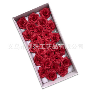 Valentine's Day camellia soap flower head soap flower gift box birthday bouquet festival gift factory wholesale