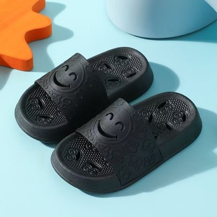 Children's Sandals and Slippers Boys' Household Indoor Swimming Bathroom Bathing Leakage Hollow Thick Slippers for Women in Summer