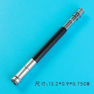 Foreign trade cross-border art supplies metal color Rod extender pen case extender pencil extension rod double-headed