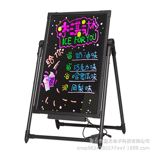 Led fluorescent board electronic advertising board luminous blackboard billboard fluorescent screen handwritten small blackboard for shops