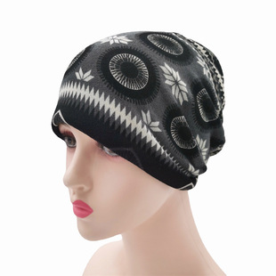 Cross-border Baotou hat scarf dual-use elastic street trend casual fashion pullover hat wholesale factory direct sales
