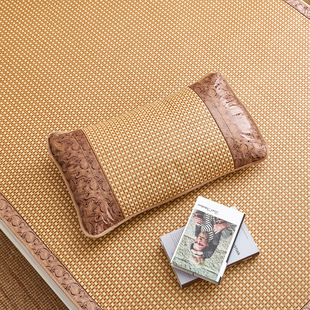 [a pair of] summer mat pillowcase rattan mat cold pillow head cover adult pillowcase 48*74 summer pillow cover