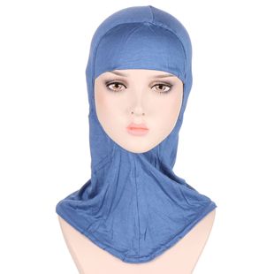 Amazon Cross-border Monochrome Modal Pullover Cap Women's Cover Mercerized Cotton Base Cap Tape Cap