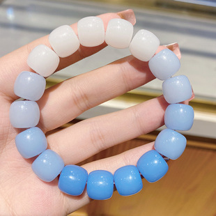 Bodhi bracelet gradient student version bracelet female Net red text play bracelet night market stall Yiwu jewelry wholesale