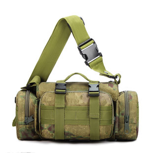 Junsheng Camouflage Outdoor 3p Crossbody Waist Bag Handbag Military Fan Casual Sports Tactical Bag Shoulder Camera Backpack