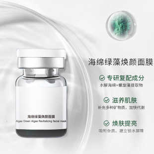 Sponge microneedle set box beauty salon line for small green membrane seaweed silicon needle bone needle freeze-dried powder cyanobacteria sponge microneedle