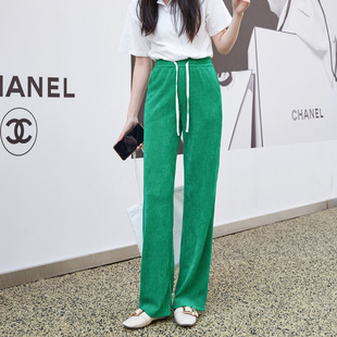 Casual Pants Women's Spring and Summer New Chubby Girl Large Size Draping Loose Slimming 2022 New Straight Tube Wide Leg Pants