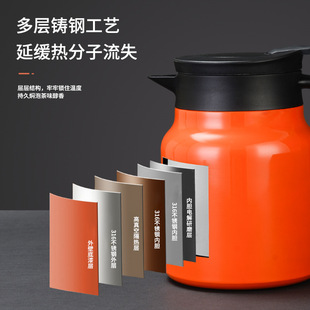 316 stainless steel stewed teapot household teapot tea separation heat preservation kettle large capacity stuffy pot wholesale