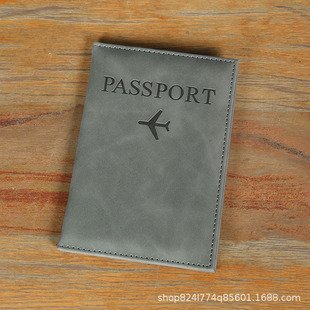 New cross-border explosive passport protection case pu passport holder ticket holder spot wholesale factory direct wholesale
