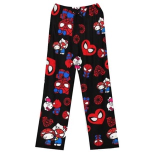 European KT Katie Walking Pants Cartoon Pajama Pants Women's Summer Thin Loose New Home Casual Summer Air Conditioning Pants