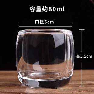 Transparent Thickened Crystal Glass Tea Cup Not Hot Personal Health Master Cup in stock