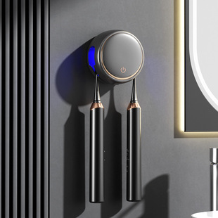 Mini Toothbrush Sterilizer Intelligent Sterilization Drying Punch-free Electric Toothbrush Storage Rack Wall-mounted Charging