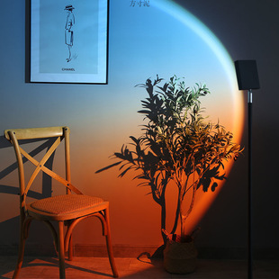 Sunset Light Internet Celebrity Photo Ins Sunset Light Sunset Light Atmosphere Living Room Bedroom Art Sunset Table Lamp Factory