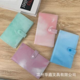 Factory supply multi-layer cute cartoon color printing A4 file bag student hand PP waterproof storage