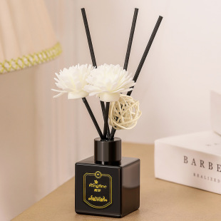 Black Home Non-fire Aromatherapy Hotel Toilet Toilet Toilet Odor Removal Air Fresh Rattan Aromatherapy Ornaments