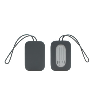 Europe and the United States gift luggage tag aircraft check card listing silicone card set luggage tag listing small gift wholesale