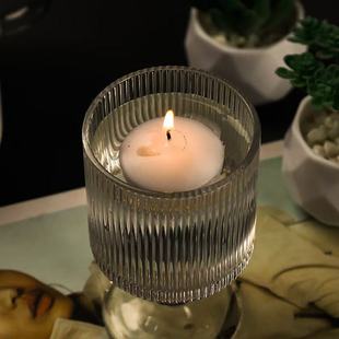 Smokeless Floating Water Candle Spherical Water Tea Wax Valentine's Day Wedding Birthday Confession Release Floating Candle for Buddha